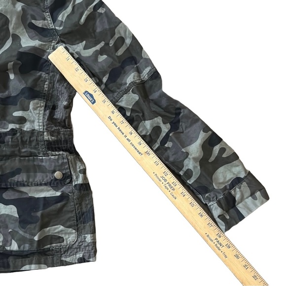 Love Tree Green Utility Jacket with High Collar - Picture 3 of 5